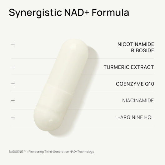 NAD supplement capsules